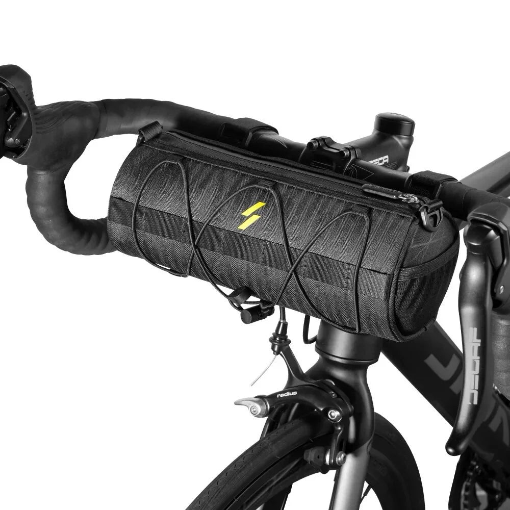 BAG601 Cylinder Shape Bike Bag Bicycle Handlebar Front Tube Bag Cycling Pouch - 1