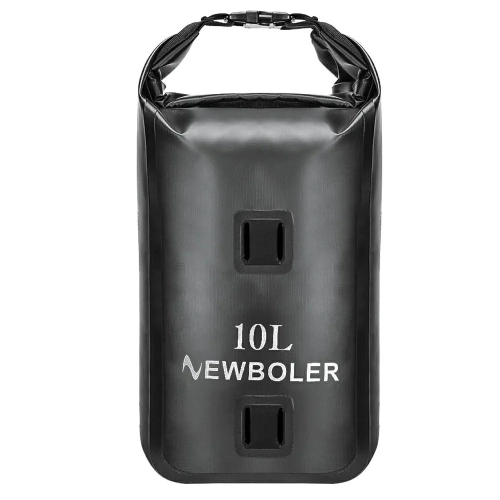 NEWBOLER BIKD-BAG118 1 Set Waterproof Bike Front Wheel Pannier Bag 10L Bicycle Bag with Front Fork Rack - 2