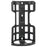 NEWBOLER 1 Bike Front Fork Pannier Bag (3L) + 1 Front Fork Rack + 2 Adjustable Straps + 4 Fixing Straps - 2