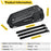 NEWBOLER BAG036 Hard Shell Bike Tube Bag Waterproof Phone Storage Pouch for MTB Bicycle - 7