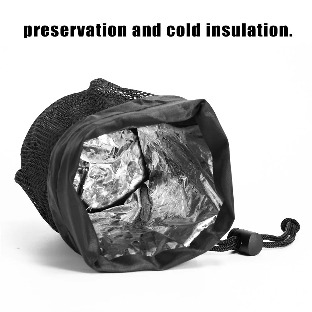 BAG010 2PCS 20x10.5x10.5cm Bicycle Water Bottle Storage Bags Bike Handlebar Bags (Size, L) - 3