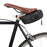 RZAHUAHU Bike Saddle Bag Capacity Expandable 900D Fabric Bicycle Storage Bag - Black - 4