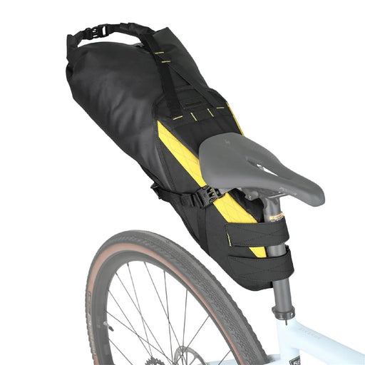 RHINOWALK BHD0020 14L Bicycle Rear Bag Large Capacity Waterproof Nylon Bike Saddle Bag - Black+Yellow - 1