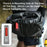 RHINOWALK BHD0020 14L Bicycle Rear Bag Large Capacity Waterproof Nylon Bike Saddle Bag - Black+Yellow - 7