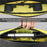 RHINOWALK BHD0016 Bicycle Frame Bag 2.4L Waterproof Bicycle Pouch Under Tube Bag for Road Mountain Cycling - Black  /  Yellow - 6