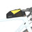 RHINOWALK BHD0014YE Bicycle Top Tube Bag Bike Front Beam Nylon Storage Bag, Support Screw / Strap Installation - Black+Yellow - 2