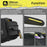 RHINOWALK BHD0015 Lengthened Bicycle Top Tube Bag Bike Front Beam Nylon Storage Bag, 44x5.5x10cm - Black+Yellow - 4