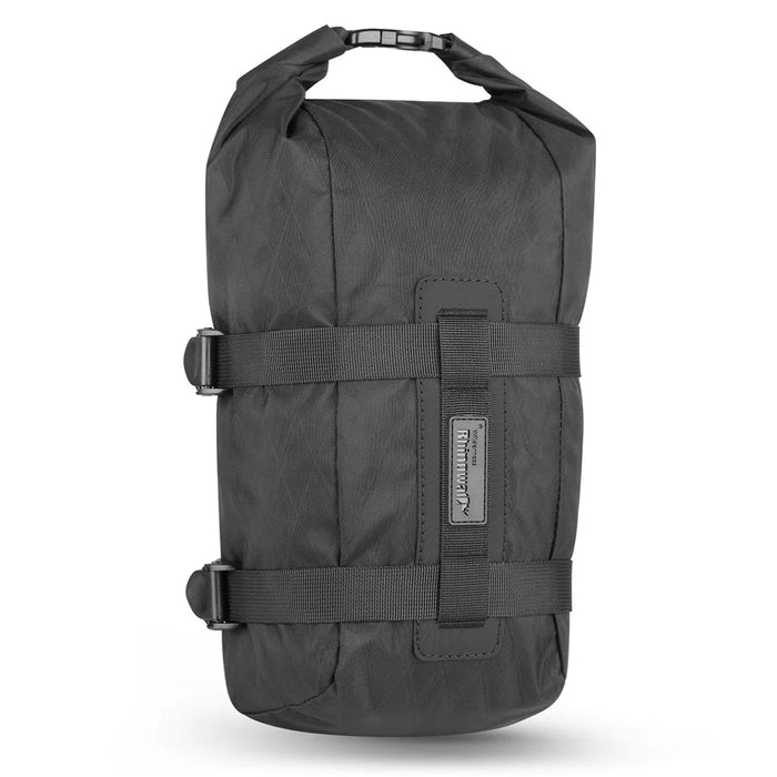 RHINOWALK BHD0013BK Bike Front Fork Nylon Storage Bag Waterproof Bicycle Front Fork Bag, 45x17x15cm - Black - 2