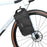 RHINOWALK BHD0013BK Bike Front Fork Nylon Storage Bag Waterproof Bicycle Front Fork Bag, 45x17x15cm - Black - 4