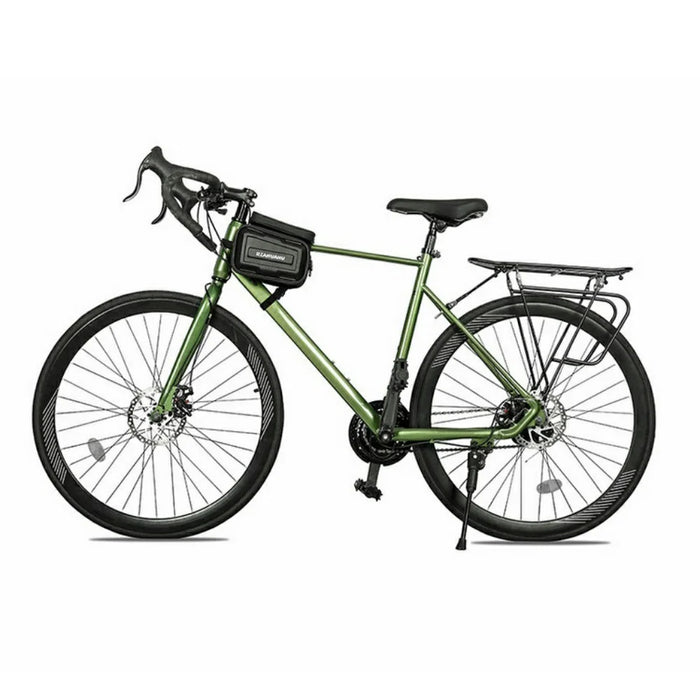 RZAHUAHU 3L Bike Frame Bag Waterproof Outdoor Cycling Hard Shell Touch Screen Phone Pouch - 4