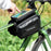 RZAHUAHU 3L Bike Frame Bag Waterproof Outdoor Cycling Hard Shell Touch Screen Phone Pouch - 5