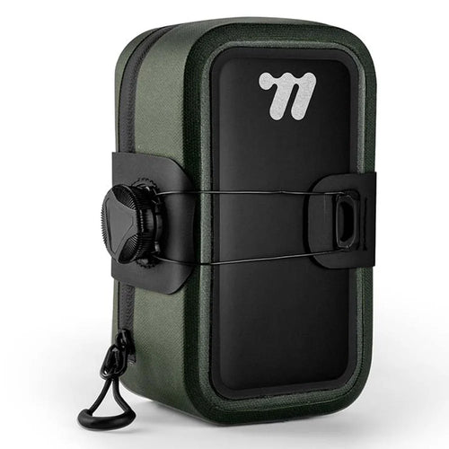 WEST BIKING YP0707394 Bike Saddle Bag Self Locking Waterproof Bicycle Seat Pack Portable Tool Storage Pouch - Green - 1