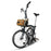 RHINOWALK BCT0201 Waterproof Bike Handlebar Bag 4L Quick Release Front Tube Basket Bag - Khaki - 2