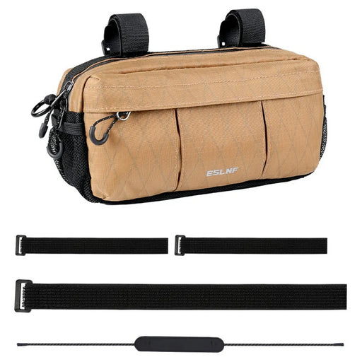 ESLNF 07CD0039 Bicycle Handlebar Bag 2L Large Capacity Waterproof Front Frame Bag for Mountain Road Bike - 1