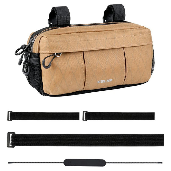 ESLNF 07CD0039 Bicycle Handlebar Bag 2L Large Capacity Waterproof Front Frame Bag for Mountain Road Bike - 1