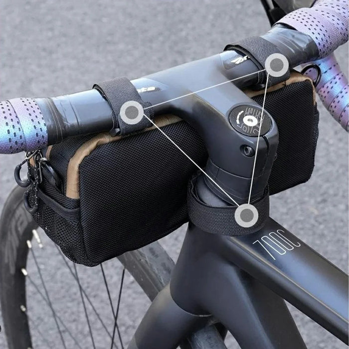 ESLNF 07CD0039 Bicycle Handlebar Bag 2L Large Capacity Waterproof Front Frame Bag for Mountain Road Bike - 4