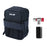 ESLNF 07CI0012 Cycling Equipment Riding Saddle Bag Bike Tool Kit Mini Tail Bag with Valve - Silver - 1