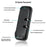 NEWBOLER BIKF-BAG240 3L Electric Scooter Handlebar Bag EVA Hard Shell Password Lock Balance Bike Storage Bag - 3