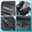 NEWBOLER BIKF-BAG240 5L Electric Scooter Handlebar Bag EVA Hard Shell Password Lock Balance Bike Storage Bag - 4
