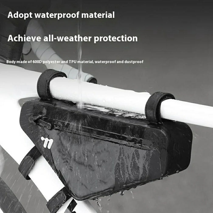 WEST BIKING YP0707402 Bicycle Front Frame Triangle Bag Waterproof Mountain Bike Cycling Storage Pouch - 3
