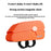 ESLNF 07CF0012 Road Mountain Bike Frame Bag Magnetic Flip Cover TPU Waterproof Bicycle Top Tube Bag - Orange - 3