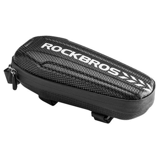 ROCKBROS B60 Bike Frame Bag 1L Waterproof Mountain Road Bicycle Top Tube Hardshell Storage Bag - 1