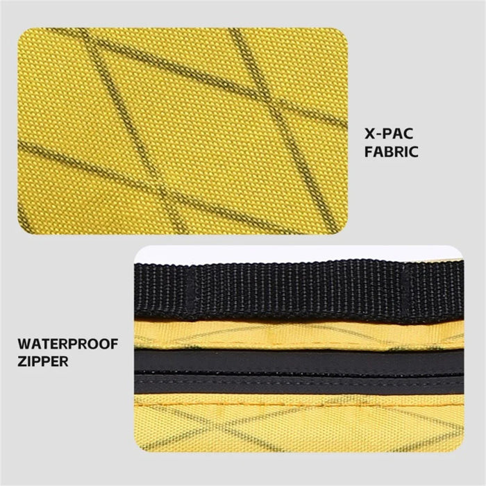 WEST BIKING YP0707408 2L Bicycle Handlebar Bag MTB Road Bike Front Frame Storage Pouch Crossbody Bag - Yellow - 7