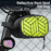 WEST BIKING YP0707362 1.2L Reflective Saddle Bag for Mountain Road Bike Quick Release Seat Post Pack - Green - 4