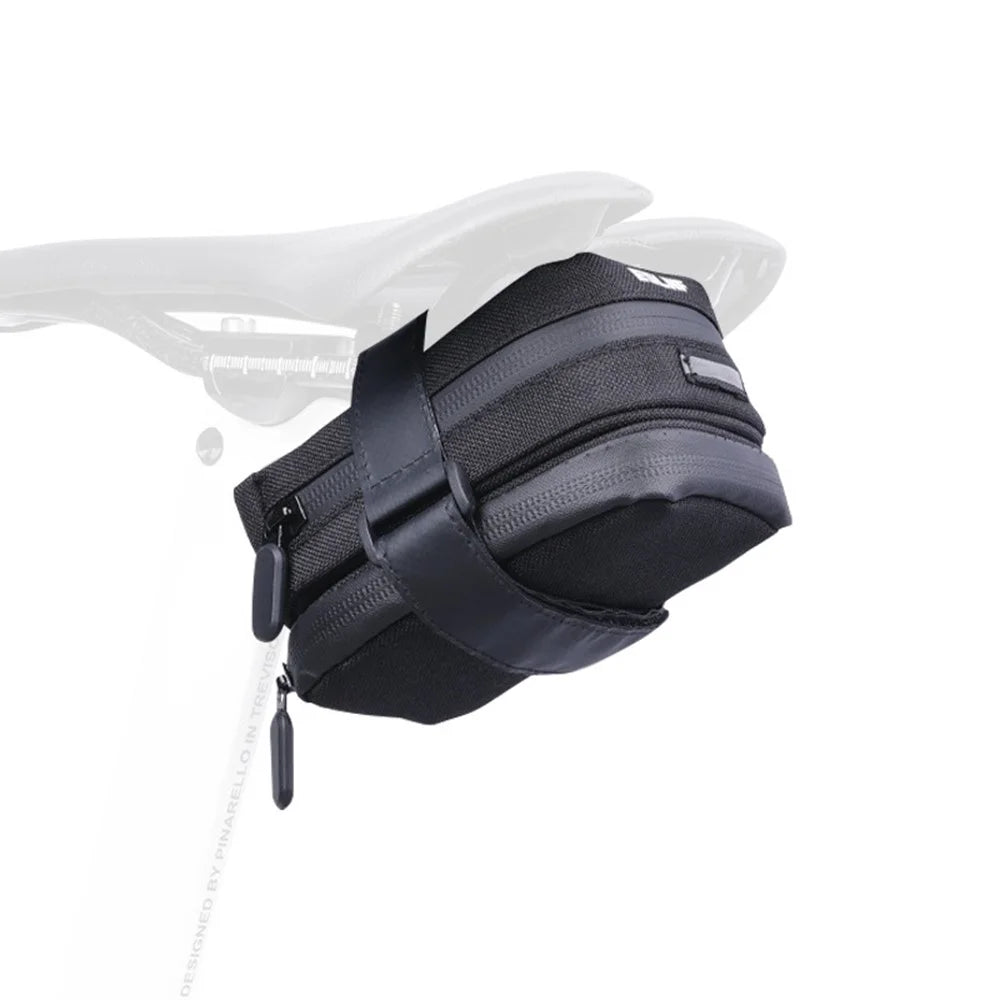 ESLNF 07CI0018 2 in 1 Detachable Bicycle Seat Post Bag 0.5L Tool Storage Pouch Waterproof Mountain Bike Saddle Pack - 1