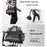ROCKBROS A6 35L Expandable Bicycle Rear Rack Bag Mountain Bike Pannier Pack with Rain Cover - 6