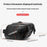 ROCKBROS B59 1.5L For MTB Road Bike Hard Shell Saddle Bag Waterproof Reflective Rear Seatpost Pack - 6