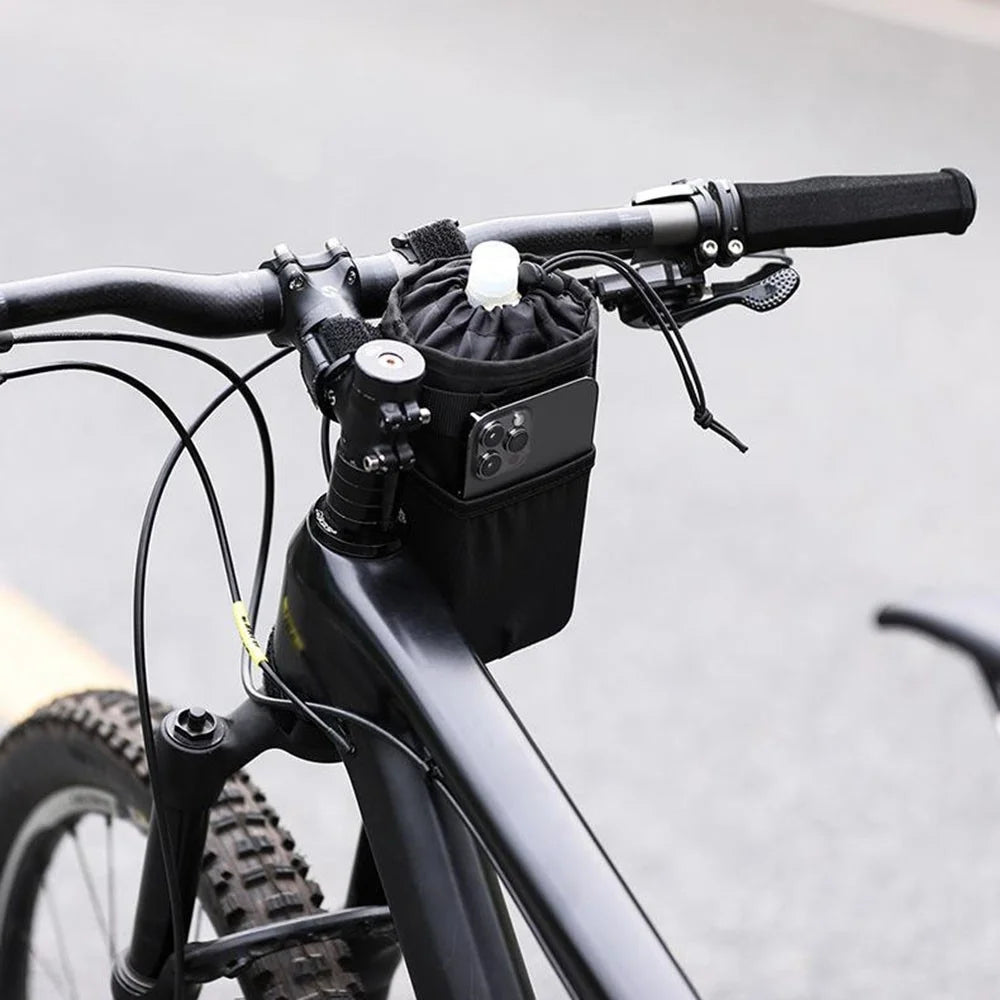 RHINOWALK PK9100 Bicycle Handlebar Bag Road Mountain Bike Cycling Water Bottle Holder Pack - 6