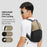 WEST BIKING YP0707416 Lightweight Backpack for Outdoor Cycling Reflective Portable Shoulder Pack - Light Khaki - 2