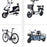 RZAHUAHU Multifunctional Front Handlebar Bag Waterproof Touchscreen Phone Pouch for Navigation Cycling - 7