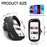 WOLFILIST C1102 Bike Waterproof Phone Mount 0.75L Handlebar Bag Navigation Delivery Cycling Pouch - 5
