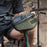 ROCKBROS Bike Handlebar Bag 2.5L Waterproof Bicycle Front Bag Shoulder Bag Storage Pouch - Black-Green - 3