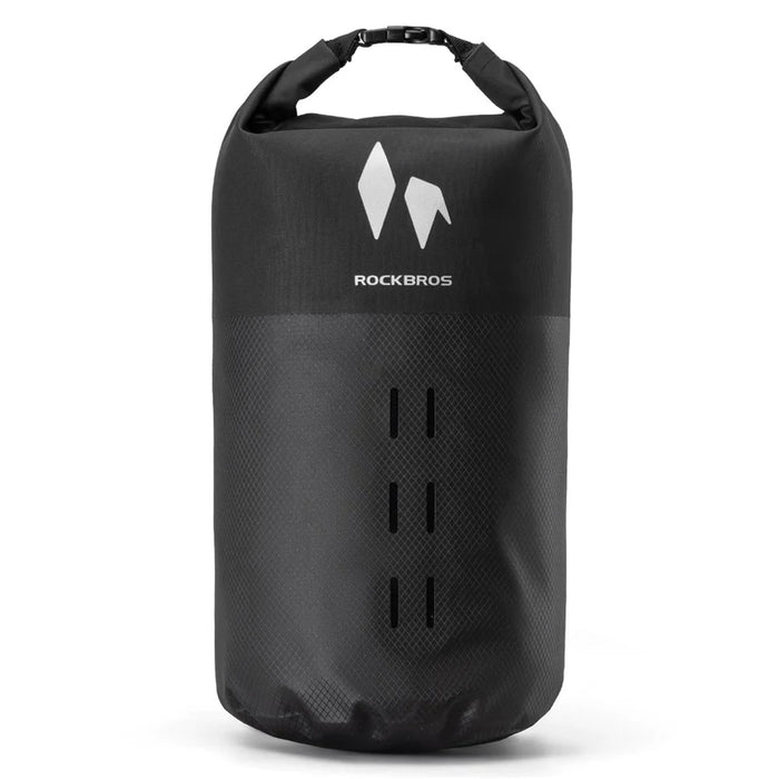 ROCKBROS 30140117 A19 30140117001 7L Large Capacity Bicycle Front Fork Rack Bag Waterproof Cycling Storage Bag - Black - 1