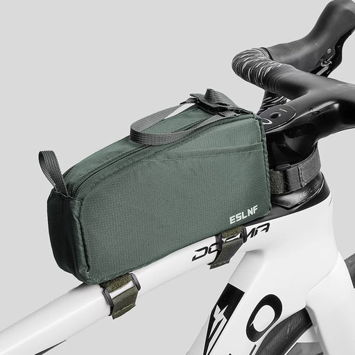 ESLNF 07CF0028 Bike Top Tube Bag Waterproof Large Capacity Front Frame Bag for Mountain Road Bicycle Outdoor Cycling Accessories - 2