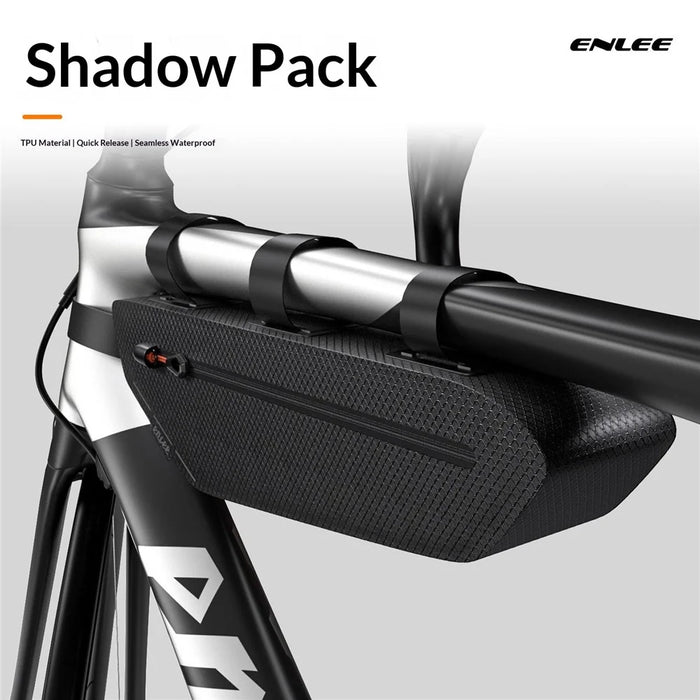 ENLEE STP-01T 1.8L Bicycle Waterproof Top Tube Bag Large Capacity Road Bike Triangle Frame Tool Bag - 6