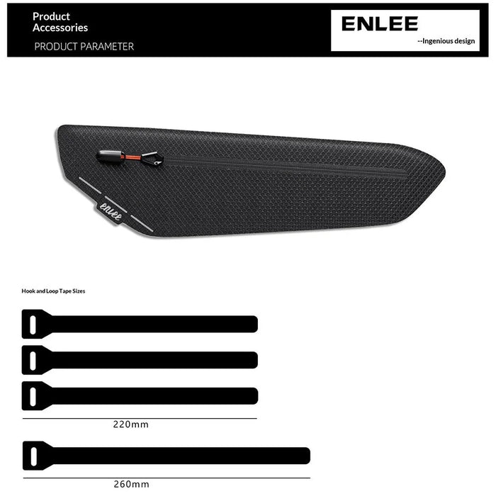 ENLEE STP-01T 1.8L Bicycle Waterproof Top Tube Bag Large Capacity Road Bike Triangle Frame Tool Bag - 7