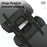 WEST BIKING YP0707427 Dual Rear Rack Bag 32L Bike Pannier Bag for Mountain / Road Bicycle Luggage Carrier - Black  /  Grey - 5