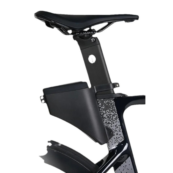 For JAVA Road Bike Hard Shell Tail Bag Waterproof Storage Saddle Mount Tool Kit Compatible - Black - 1