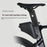 For JAVA Road Bike Hard Shell Tail Bag Waterproof Storage Saddle Mount Tool Kit Compatible - Black - 2