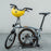ROCKBROS 1.8L Bicycle Handlebar Bag Banana Shape Nylon Cycling Crossbody Bag with Detachable Shoulder Strap - Banana Yellow / 1.8L - 6