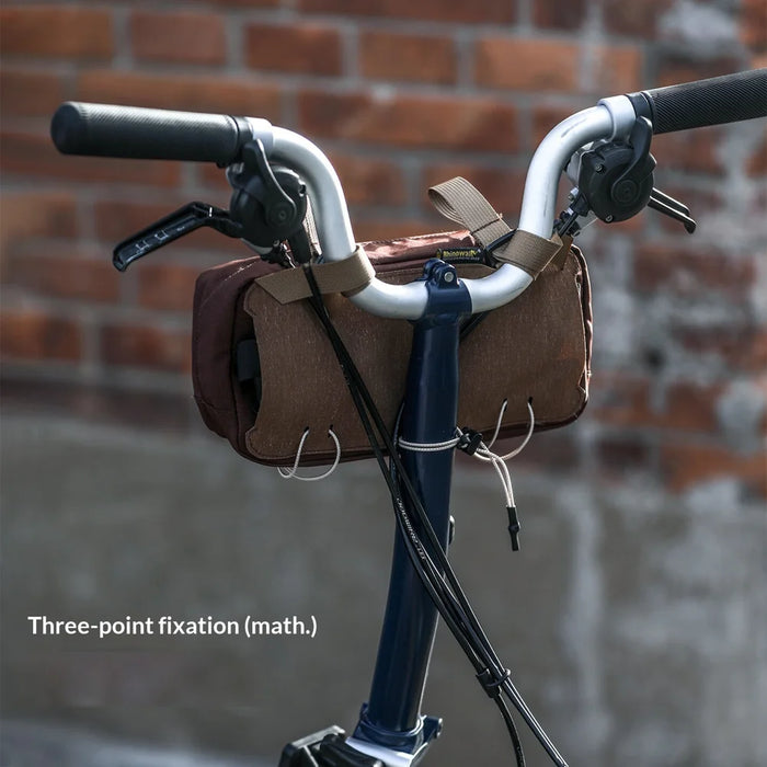 RHINOWALK BCT0209 1.9L Mountain Road Bike Handlebar Front Bag Cycling Storage Pouch with Shoulder Strap - Black - 3