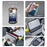 RHINOWALK BCT0205 2.4L Bike Frame Bag Waterproof Touch Screen Phone Holder Top Tube Bag - Black - 6