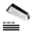 ENLEE 1.8L Hard Shell Waterproof Bike Top Tube Bag Carbon Fiber Texture Road Cycling Frame Bag - White - 1