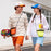 ROCKBROS W20 Bike Handlebar Bag Waterproof Nylon Expandable Bicycle Front Frame Bag - Orange - 7