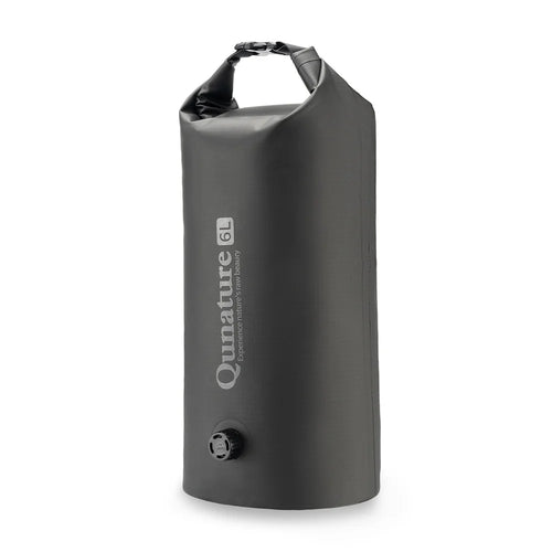 QUNATURE H75 6L Bicycle Front Fork Bag Magnetic Quick Release Waterproof Cycling Pack with Compression Air Valve - Black - 1