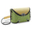 WEST BIKING YP0707432 3L Bicycle Frame Bag Color Splicing Reflective Shoulder Bag for Mountain Road Bike Cycling - Green - 1